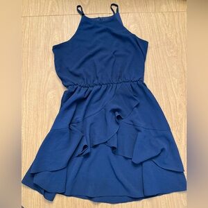 IZ Byer Navy Blue Mini Dress